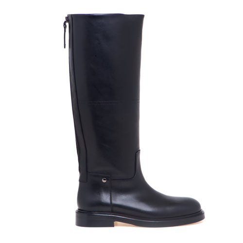 Stivale stile cavallerizza Poeve in pelle