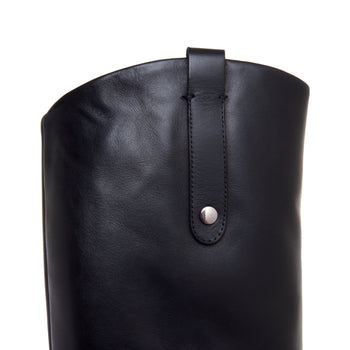 Stivale cavallerizza Poeve in pelle con suola in gomma extra light - 4