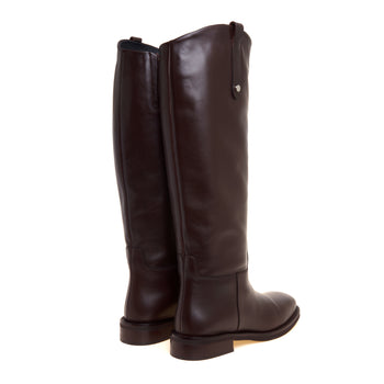 Stivale cavallerizza Poeve in pelle con suola in gomma extra light - 3