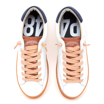 Sneaker P448 John in pelle con dettagli in camoscio - 5