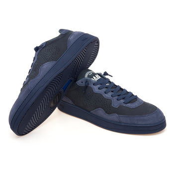 Snaker P447 Vert in camoscio e nabuck tono su tono - 4