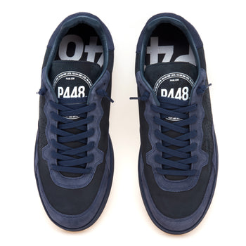 Snaker P447 Vert in camoscio e nabuck tono su tono - 5