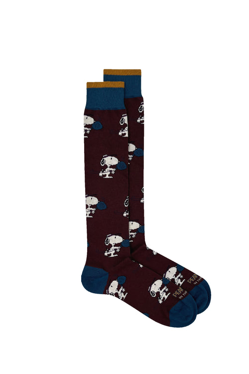 Calze In The Box Snoopy Paddle Allover