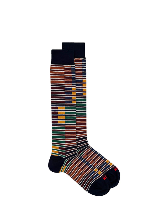 Calze In The Box con fantasia Stripes Collage