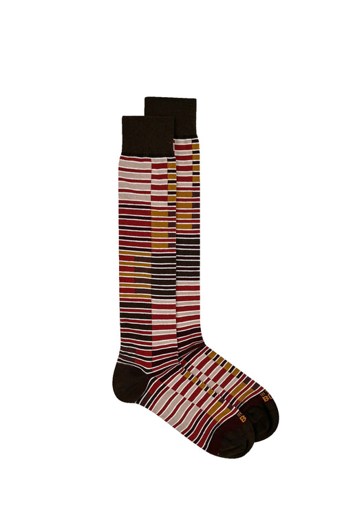 Calze In The Box con fantasia Stripes Collage