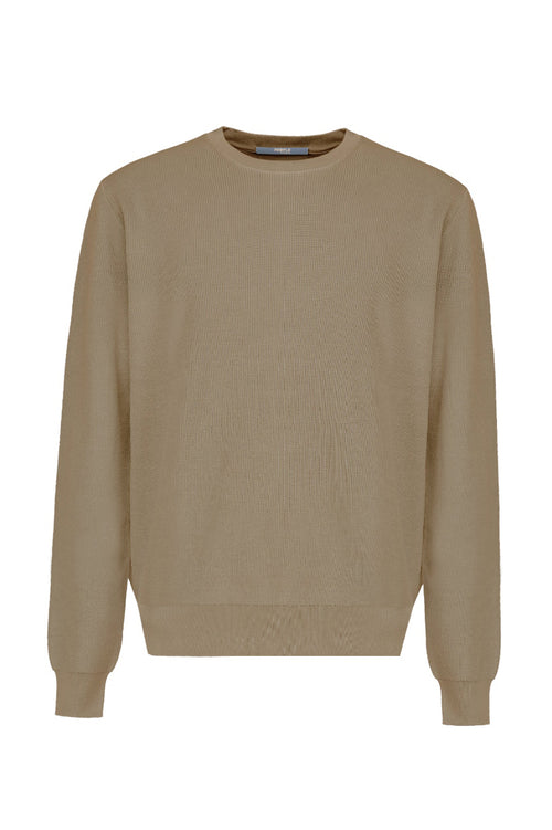 Maglia a girocollo People Of Shibuya a costa inglese con manica lunga
