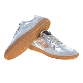 Sneaker Hidnander Mega-T in pelle laminata - 4