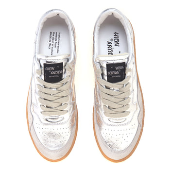 Sneaker Hidnander Mega-T in pelle laminata - 5