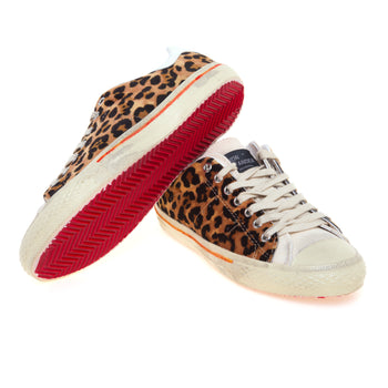 Sneaker Hidnander Starless Low in pelle e tessuto maculato - 4