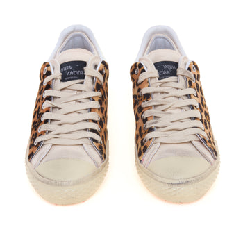 Sneaker Hidnander Starless Low in pelle e tessuto maculato - 5