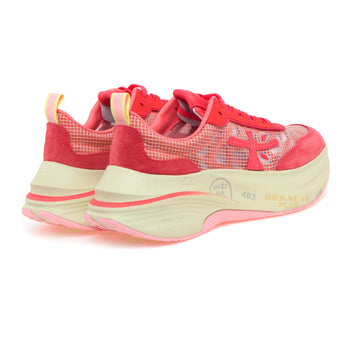 Sneaker Premiata Hill in camoscio e tessuto tecnico - 3