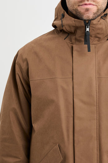 Parka People Of Shibuya in microfibra con cappuccio - 5