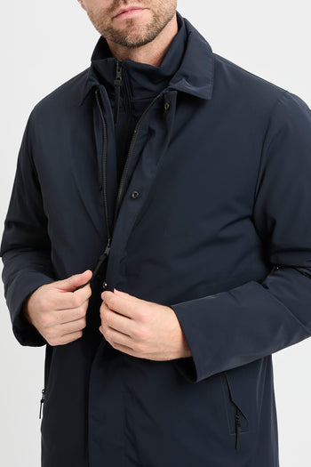 Trench People Of Shibuya in tessuto tecnico con collo camicia - 8