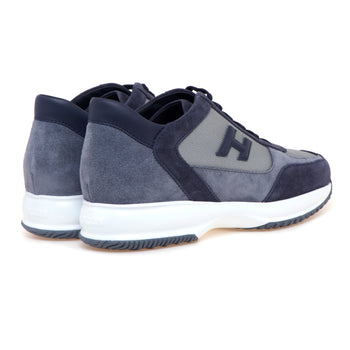 Sneaker Hogan Interactive in camoscio e tessuto - 3