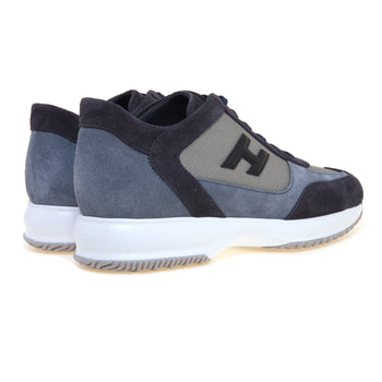 Sneaker Hogan Interactive in camoscio e tessuto - 3