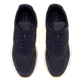 Sneaker Hogan Hyperlight in camoscio e tessuto - 5