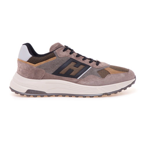 Sneaker Hogan Hyperlight in camoscio e tessuto