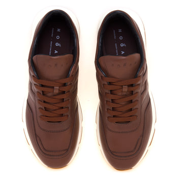 Sneaker Hogan Hyperlight in pelle anticata - 5