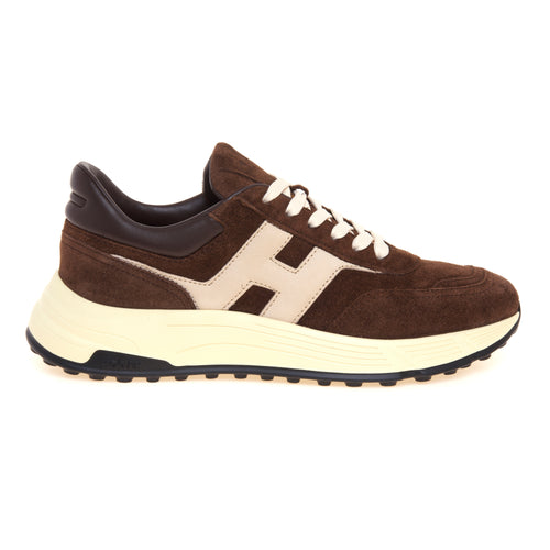 Sneaker Hogan Hyperlight in camoscio e nabuck - 1