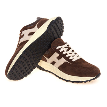 Sneaker Hogan Hyperlight in camoscio e nabuck - 4