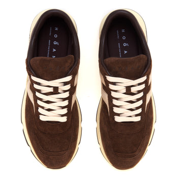 Sneaker Hogan Hyperlight in camoscio e nabuck - 5
