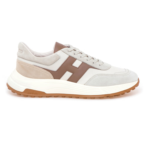 Sneaker Hogan Hyperlight in camoscio e pelle