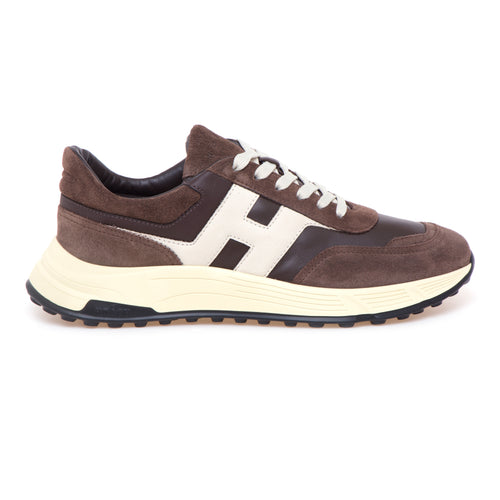 Sneaker Hogan Hyperlight in camoscio e pelle