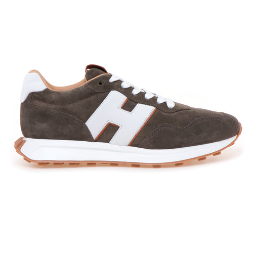 Sneaker Hogan H601 in camoscio e pelle