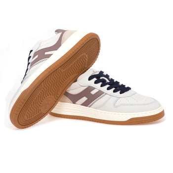 Sneaker Hogan H630 basket in pelle - 4