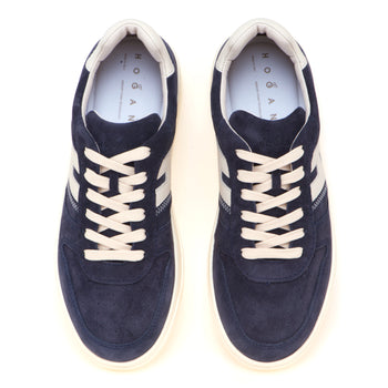 Sneaker Hogan H630 basket in camoscio - 5