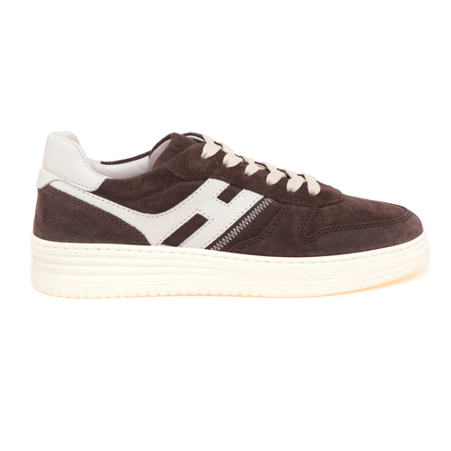 Sneaker Hogan H630 basket in camoscio