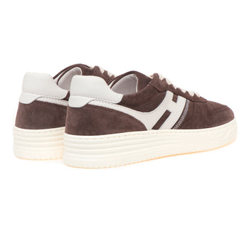 Sneaker Hogan H630 basket in camoscio - 3