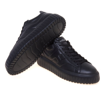 Sneaker Hogan H-stripes in pelle - 4