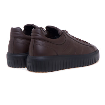 Sneaker Hogan H-stripes in pelle - 3
