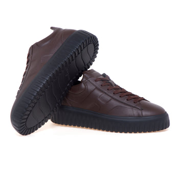 Sneaker Hogan H-stripes in pelle - 4