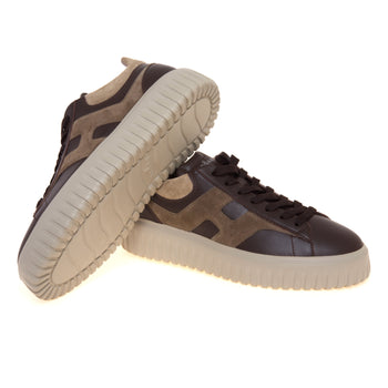Sneaker Hogan H-Stripes in pelle - 4
