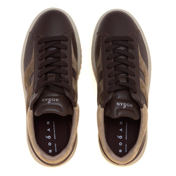 Sneaker Hogan H-Stripes in pelle - 5