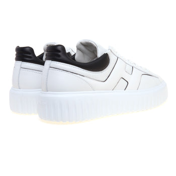 Sneaker Hogan H-Stripes in pelle con rifiniture nere - 3