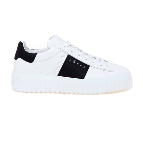 Sneaker Hogan H-stripes in pelle - 1