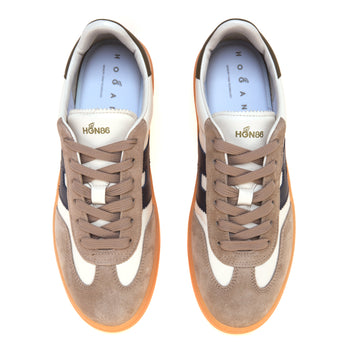 Sneaker Hogan Cool in pelle e camoscio - 5