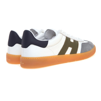 Sneaker Hogan Cool H647 in pelle grain e camoscio - 3