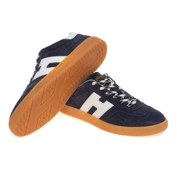 Sneaker Hogan H647 Cool in camoscio texturizzato e nappa - 4