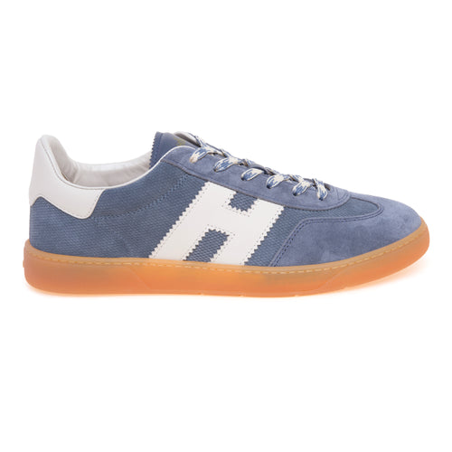 Sneaker Hogan H647 Cool in camoscio texturizzato e nappa