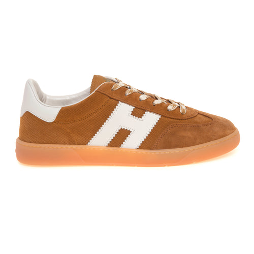 Sneaker Hogan H647 Cool in camoscio texturizzato e nappa