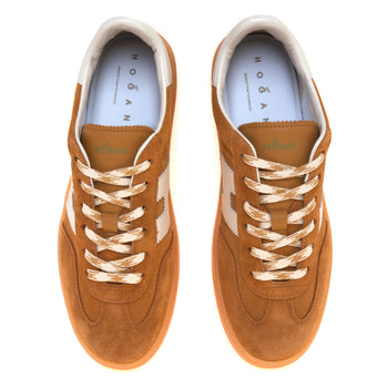 Sneaker Hogan H647 Cool in camoscio texturizzato e nappa - 5