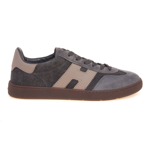 Sneaker Hogan Cool in pelle vintage e camoscio - 1