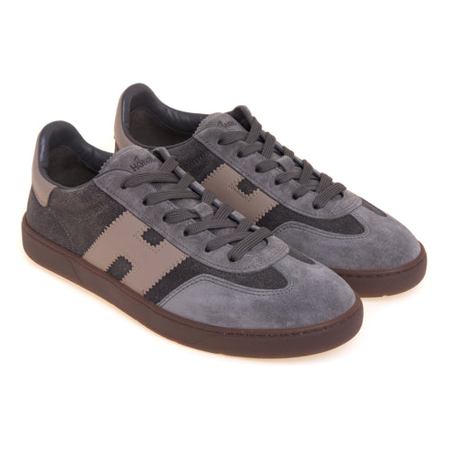 Sneaker Hogan Cool in pelle vintage e camoscio - 2