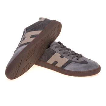 Sneaker Hogan Cool in pelle vintage e camoscio - 4