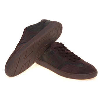Sneaker Hogan Cool in pelle vintage e camoscio - 4