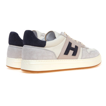 Sneaker Hogan H668 H-TV in pelle e camoscio - 3